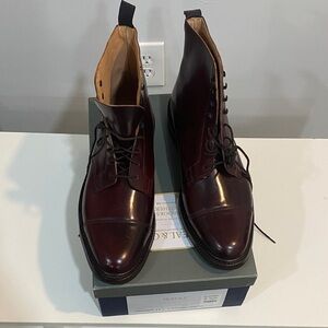 Men's Shell Cordovan Leather Boots by peal & Co.